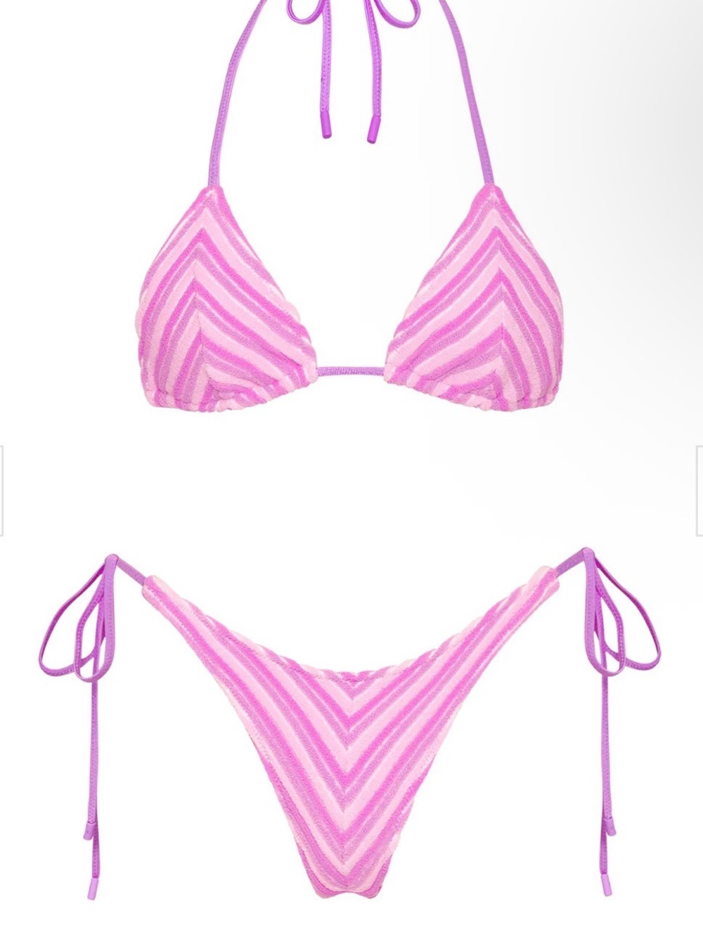 triangl bikini Vinca - lotus terry XS